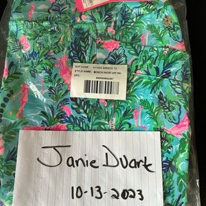 NWT Lilly Pulitzer Skort